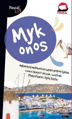 Mykonos.Pascal Lajt. Autor: Anna Tupaczewska. SmakLiter.pl Okładka książki Mykonos.Pascal Lajt