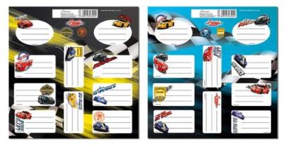 Opakowanie Naklejki na zeszyty Freak Auto 25 Sztuk
