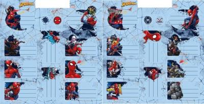Opakowanie Naklejki na zeszyty Spider Man 25 sztuk