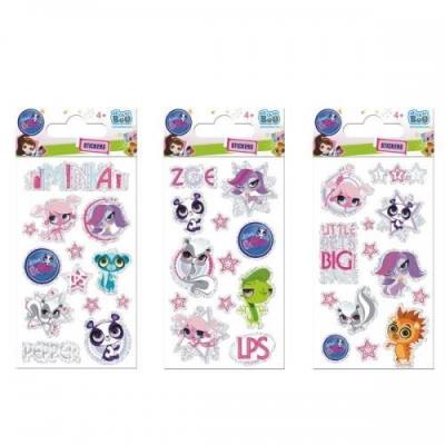 Naklejki Sticker BOO brokat Littlest Pet Shop. Wydawca: Sticker Boo. SmakLiter.pl Opakowanie Naklejki Sticker BOO brokat Littlest Pet Shop