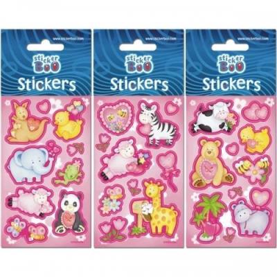 Opakowanie Naklejki Sticker BOO mini ZOO