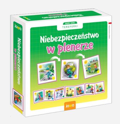 Niebezpieczeństwo w plenerze. Autor: 'JAWA'Wyszkowski Bartłomiej. SmakLiter.pl Okładka książki Niebezpieczeństwo w plenerze