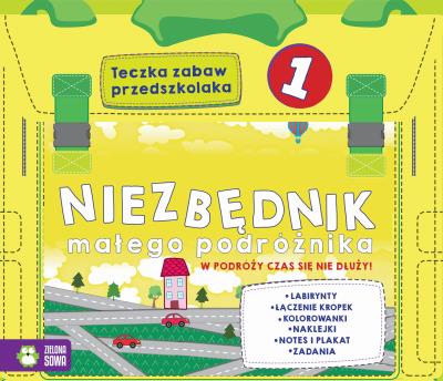 Niezbędnik małego podróżnika 1. Autor: Agnieszka Matz. SmakLiter.pl Okładka książki Niezbędnik małego podróżnika 1