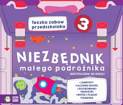 Niezbędnik małego podróżnika 3. Autor: Agnieszka Matz. SmakLiter.pl Okładka książki Niezbędnik małego podróżnika 3