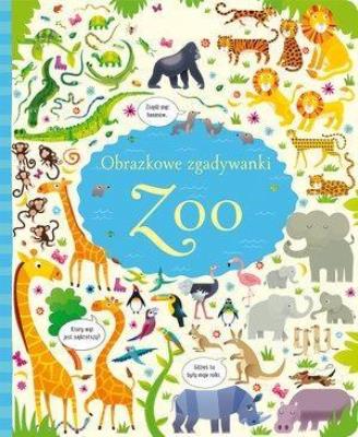 Okładka książki Obrazkowe zgadywanki. Zoo
