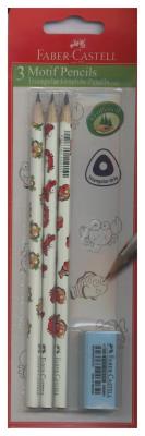 Ołówki grafitowe Morski Świat 3 sztuki. Wydawca: Faber-Castell. SmakLiter.pl Opakowanie Ołówki grafitowe Morski Świat 3 sztuki