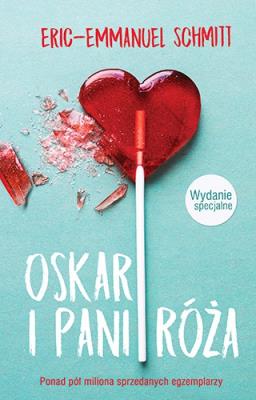 Oskar i Pani Róża wydanie specjalne. Autor: Eric-Emmanuel Schmitt. SmakLiter.pl Okładka książki Oskar i Pani Róża wydanie specjalne