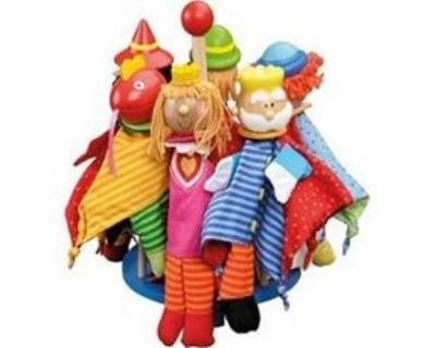 Opakowanie Pacynki drewniane, 6 wzorów