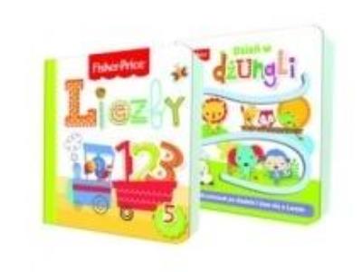 Okładka książki Pakiet: Fisher Price Liczby / Dzień w dżungli