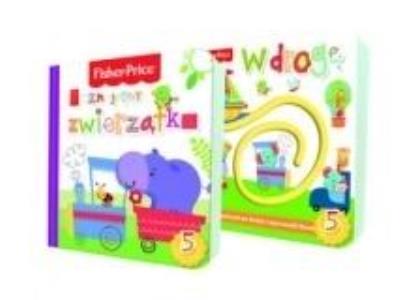 Okładka książki Pakiet Fisher Price: Poznajemy zwierzątka/W drogę