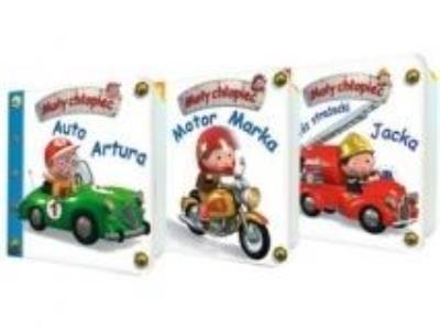 Okładka książki Pakiet Mały chłopiec: Wóz strażacki / Auto / Motor