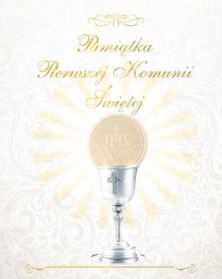 Okładka książki Pamiątka Pierwszej Komunii Świętej