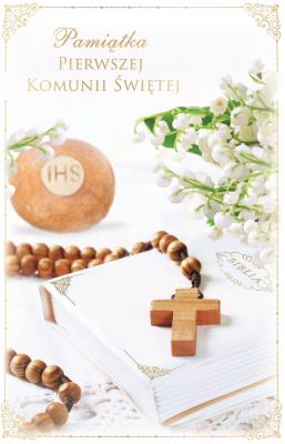 Okładka książki Pamiątka Pierwszej Komunii Świętej