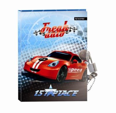 Opakowanie Pamiętnik z kłódką Freak Auto