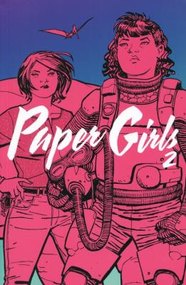 Paper Girls 2. Autor: Vaughan Brian K. Chiang Cliff. SmakLiter.pl Okładka książki Paper Girls 2