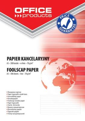 Opakowanie Papier kancelaryjny w linie A3 500 kartek