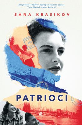 Patrioci. Autor: Krasikov Sana. SmakLiter.pl Okładka książki Patrioci