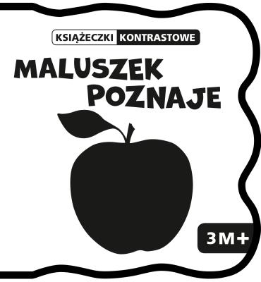 Okładka książki PIANKI KONTRASTOWE Maluszek poznaje 3M+