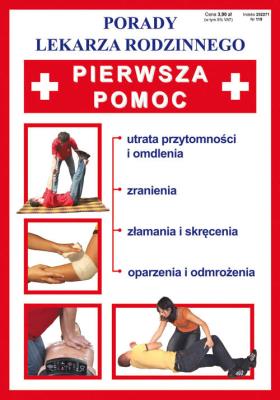 Pierwsza pomoc. Autor: Czapiewska Brygida. SmakLiter.pl Okładka książki Pierwsza pomoc