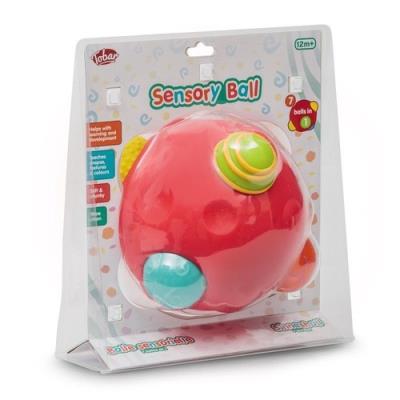 Piłka sensoryczna 22 cm. Wydawca: Tobar. SmakLiter.pl Opakowanie Piłka sensoryczna 22 cm