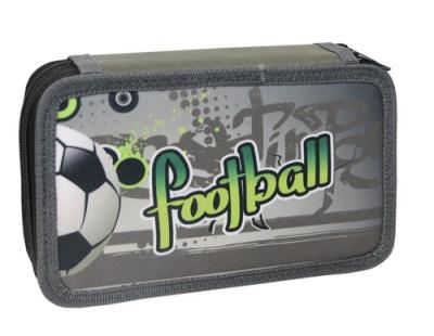 Opakowanie Piórnik 2-komorowy z wyposażeniem Football
