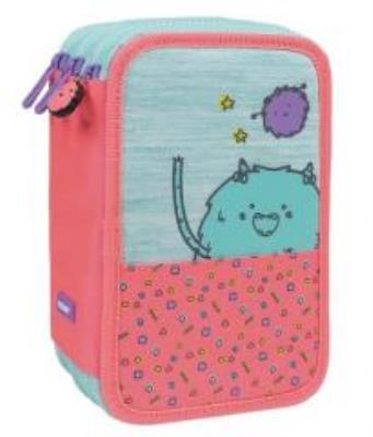 Opakowanie Piórnik 3 poz. z wyprawką MIMO Róż MILAN