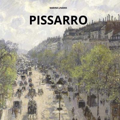 Pissarro. Autor: Linares Marina. SmakLiter.pl Okładka książki Pissarro