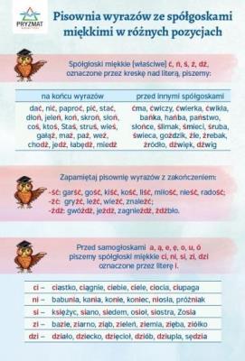 Opakowanie Plansza ortograficzna ''Pisownia wyrazów