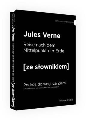 Podróż do wnętrza Ziemi. Autor: Verne Jules. SmakLiter.pl Okładka książki Podróż do wnętrza Ziemi