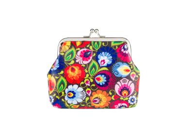 Opakowanie Portmonetka Łucja- łowicka czarna FOLKSTAR