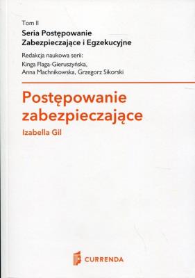 Okładka książki Postępowanie zabezpieczające