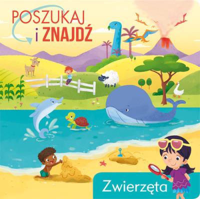 Okładka książki Poszukaj i znajdź. Zwierzęta