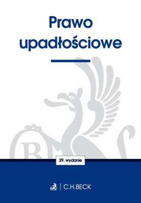 Prawo upadłościowe. Autor: praca zbiorowa. SmakLiter.pl Okładka książki Prawo upadłościowe