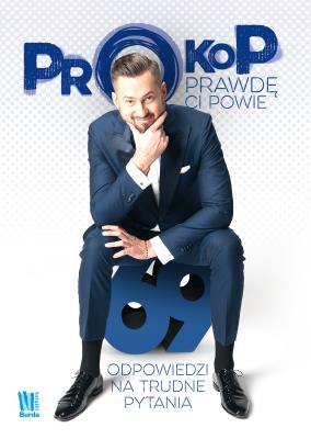 Prokop prawdę ci powie. Autor: Marcin Prokop. SmakLiter.pl Okładka książki Prokop prawdę ci powie
