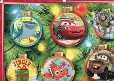 Opakowanie Puzzle 1000 Choinka Disney