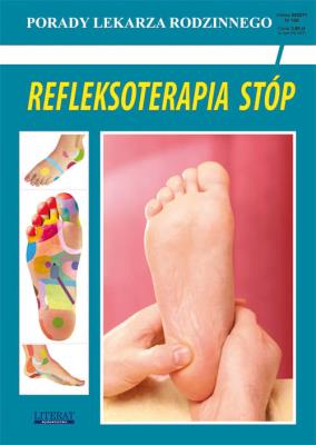 Refleksoterapia stóp. Autor: Justyna Malanowska-Mamrot, Karol Jaskólski. SmakLiter.pl Okładka książki Refleksoterapia stóp
