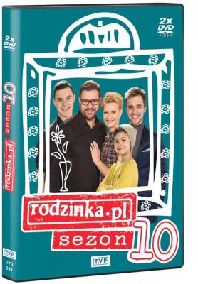 Opakowanie Rodzinka.pl. Sezon 10 (2 DVD)