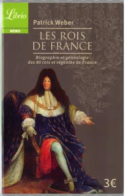 Rois de France. Autor: Weber Patrick. SmakLiter.pl Okładka książki Rois de France