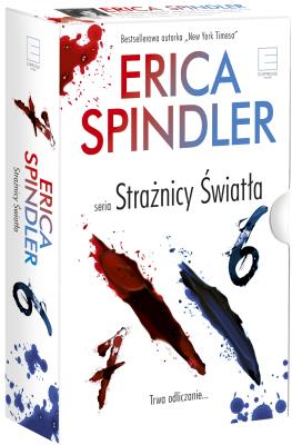 Seria Strażników Światła. Autor: Spindler Erica. SmakLiter.pl Okładka książki Seria Strażników Światła