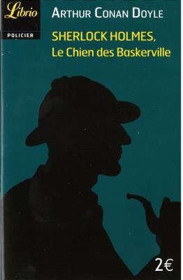 Sherlock Holmes Chien des Baskerville (Pies Baskervillów). Autor: Conan Doyle Arthur Ignatius. SmakLiter.pl Okładka książki Sherlock Holmes Chien des Baskerville (Pies Baskervillów)