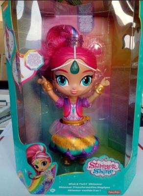 Okładka książki Shimmer&Shine Tęczowa lalka 2w1 2