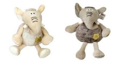 Opakowanie Słoń Salim, 2 kolory