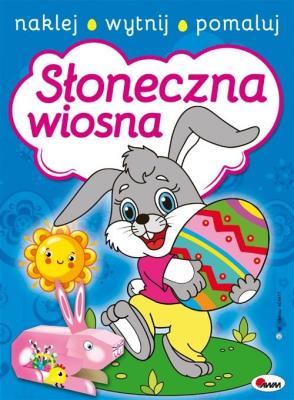 Słoneczna wiosna. Autor: Miłoszewski Leszek. SmakLiter.pl Okładka książki Słoneczna wiosna