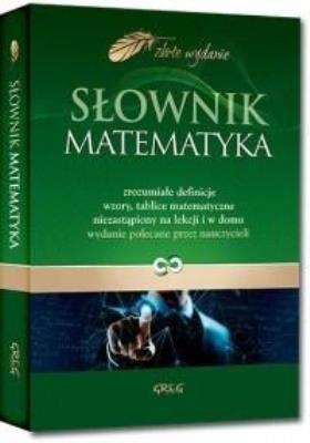 Słownik matematyka. Autor: Piotr Kosowicz. SmakLiter.pl Okładka książki Słownik matematyka