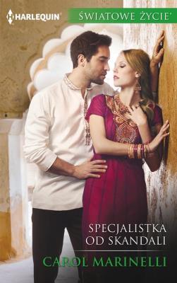 Specjalistka od skandali. Autor: Marinelli Carol. SmakLiter.pl Okładka książki Specjalistka od skandali