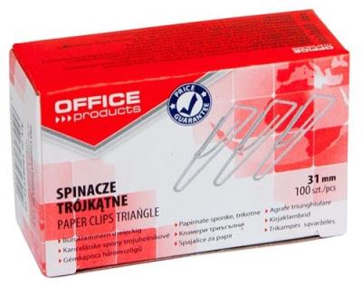 Spinacze biurowe 31mm trójkątne 100 sztuk. Wydawca: PBS Connect Polska. SmakLiter.pl Opakowanie Spinacze biurowe 31mm trójkątne 100 sztuk