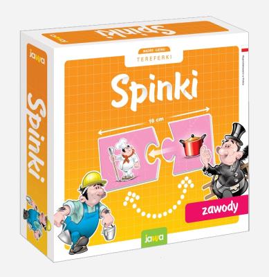 Okładka książki Spinki - Zawody