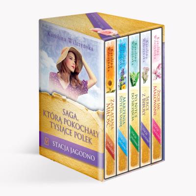 Okładka książki Stacja Jagodno Pakiet (tomy 1-5)