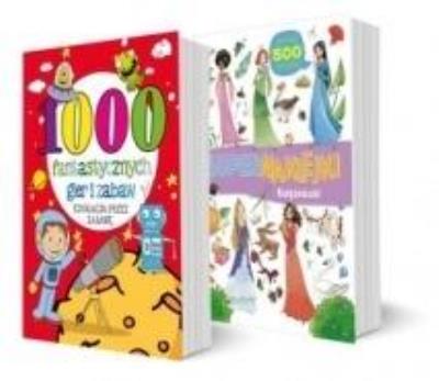 Okładka książki Supernaklejki: Księżniczki/1000 fantastycznych...