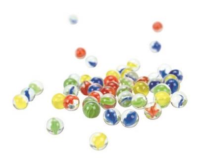 Opakowanie Szklane kulki